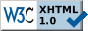 XHTML 1.0 Strict